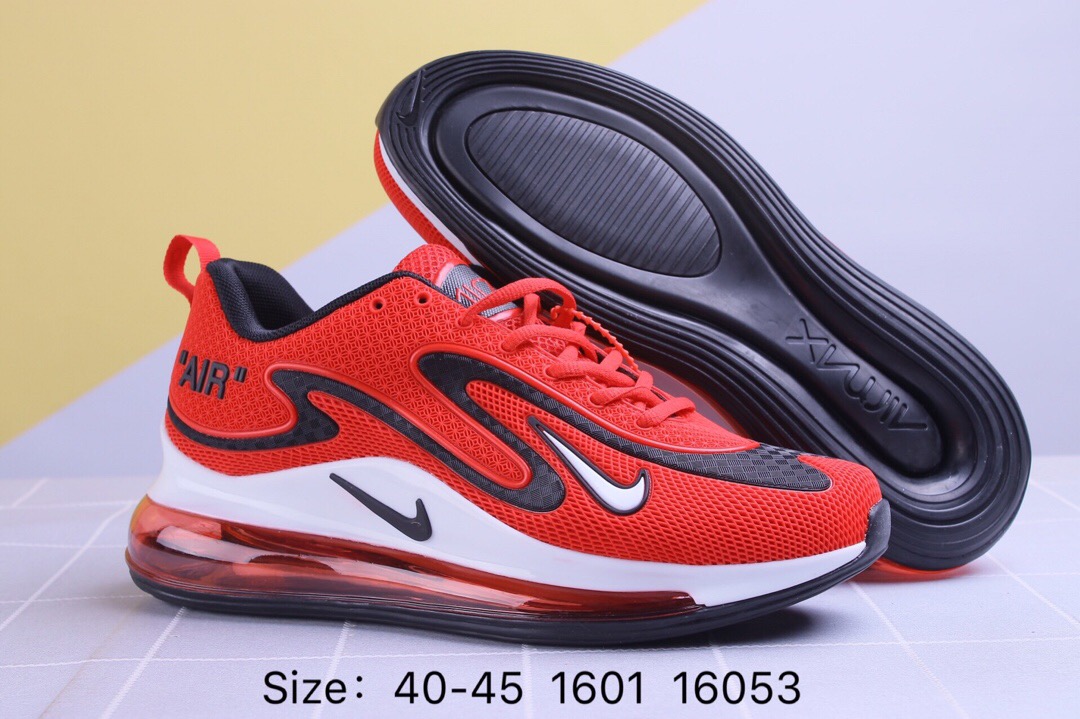 Nike Air Max 720 Plastic Red Black White Shoes